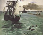 Edouard Manet Les marsouins,marins (mk40) USA oil painting artist